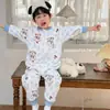 Saco de dormir de franela engrosada con piernas separadas para niños en invierno, Ropa de dormir cálida para bebé, Mameluco Anti-Patadas para uso en casa, Adecuado para niños pequeños y medianos