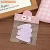 Grampo de Cabelo Triângulo com Letra de Urso Coelho Outono Inverno Feminino Fofo Desenho Animado Doce Grampo Bico de Pato Grampo Versátil para Cabelos Rebeldes