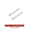 Pendientes de Plata de Ley 999 Pendientes Pendientes Pendientes Pendiente para la Oreja Agujeros en la Oreja Pendiente para la Oreja Aguja Anti-obstrucción Sencillos Modernos Pendientes Exquisitos para Hombres y Mujeres