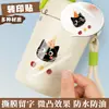 Etiquetas adhesivas personalizadas de forma especial, impresión de alta definición, adhesivo extra, mascotas lindas bidimensionales de dibujos animados, pedido mínimo de una pieza
