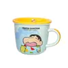 Taza de Cerámica de Crayon Shin Taza de Agua Escala Linda para Niños Taza para Café Desayuno Regalo de Cumpleaños para Pareja