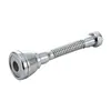 Boquilla de filtro giratoria universal para grifo, tres velocidades, cobre fino, cabezal presurizado anti-salpicaduras, extensión galvanizada, aireador