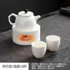 Tetera de Cerámica para Preparar Té Alrededor de la Estufa, Calentador de Té Kung Fu, Dispositivo de Preparación de Té de Una Sola Tetera, Base Calefactora de Vela, Juego Pequeño de Estufa Calentadora de Té