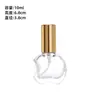 Botellas de Perfume al por Mayor Botellas de Spray Portátiles 5ml 10ml Botellas Dispensadoras de Muestras Vidrio Creativo Mini Botellas Vacías de Aceite Esencial