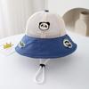 Sombrero Protector Solar para Niños Sombrero de Bebé Sombrero de Pescador de Ala Ancha de Verano para Hombre Malla Solar Sombrero Solar para Bebés para Niños y Niñas