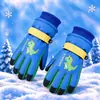 Guantes de invierno para niños de 3 a 17 años, gruesos, resistentes al frío, impermeables, a prueba de viento, antideslizantes, cálidos, para esquí y nieve.