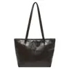 Bolso Tote Estampado de Leopardo para Mujer, Gran Capacidad, Retro, para el Trabajo, Viaje, Bolso de Mujer de Nicho, Casual, Versátil, Bolso de Hombro