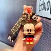 Llavero Creativo de Dibujos Animados Nueva Margarita Mickey Minnie Colgante de Coche Llavero Muñeco Pato Donald Venta al por Mayor