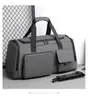 Nova bolsa esportiva e de fitness com compartimentos separados para itens molhados e secos, grande capacidade, bolsa de viagem de nylon, leve para viagens curtas, adequada para viagens de negócios