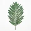 Xiao Yu plantas artificiales hojas de planta artificiales para boda arreglo floral de pared material hoja de tortuga artificial flor artificial grande hoja persa