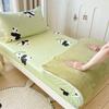 Funda de Colchón de Algodón Puro para Dormitorio Estudiantil Clase A Funda para Colchón de Cama Individual Litera de Dormitorio Escolar Protector de Colchón de Algodón Puro