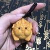 Boj en el tesoro valiente mano pieza de madera maciza tallada texto juego té mascota madera tallada adornos de coche para hombres