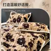 Colchoneta de pelo de conejo engrosado, nuevo estilo 2026, sábana acolchada de terciopelo de leche, funda para colchoneta de tatami, colchón de cama de dormitorio