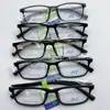 Armazones de Lentes de Memoria de Titanio de Borde Ancho Combinados al por Mayor, Lentes de Prescripción Vintage, Lentes de Alto Grado, Armazones de Lentes Danyang