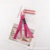 Bolsa de Compras Tecida Alargada com Alça Estendida Cruzada Multiestampada de Moda de Nicho com Alça de Ombro Destacável