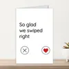 Set de Envolvente para Tarjeta de Saludo de Texto Nuevo Día de San Valentín Transfronterizo Tamaño Grande 10 Juegos o Más Tarjeta de Mensaje de Regalo Festivo para Pareja