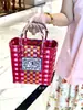 Bolsa de Elefante Estilo Tailandés, Bolsa Tejida Hecha a Mano, Cesta de Verduras, Bolso de Mano para Mujer, Bolsa para Lonchera de Souvenir