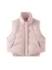 Estilo Coreano 90 Plumas de Pato Blanco Cuello Alto Chaleco Acolchado Ropa de Abrigo para Mujer 26 Invierno Sentido del Diseño Dulce Cálido Chaleco Adelgazante Pinghu
