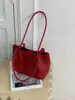 Bolsa feminina de grande capacidade, nova de 2026 estilo coreano de verão, bolsa de ombro de luxo leve de nicho para trabalho e deslocamento, bolsa de ombro
