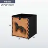 Gabinete de Celosía de Madera Maciza, Estantería Kalek Estilo Antiguo, Estante de Almacenamiento de Pie, Estantería y Gabinete de Almacenamiento de Ocho Compartimentos Integrados para Jardín de Infancia