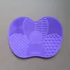 Se puede añadir logo, Almohadilla Exfoliante de Silicona Little Apple Beauty, Herramienta para Brochas de Maquillaje, Herramienta de Baño, Producto Suave para el Cuidado de la Piel del Fabricante