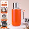 Tetera de Gran Capacidad Acero Inoxidable 316 Termo para Exteriores Olla para Infusión de Té Casera Taza Portátil Espesa de Doble Capa Aislada al Vacío