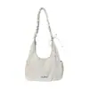 Bolsas Femininas Tendência 2026 Nova Bolsa de Ombro de Grande Capacidade Moda Simples Bolsa Transversal Texturizada Pequena Bolsa Feminina para o Dia a Dia