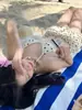 Bikini de dos piezas nuevo para mujer 2026, que cubre el abdomen, adelgazante, para vacaciones en la playa, traje de baño para aguas termales, traje de baño de una pieza para mujer, disponible para dropshipping