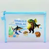 Bolsa de Armazenamento Zootopia A5 Bolsa de Maquiagem de Rede Desenho Animado Transparente Bolsa para Documentos e Papelaria Desenho Animado