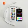 Controlador Inteligente Wifi Tuya Luz de Ambiente de Color Completo Luz de Alero Controlador de Luz Corriente de Agua Voz 12V