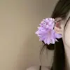 Nuevo Estilo Hermoso y de Aspecto Elegante Estilo Suave Rosa Flor Soñadora Pasador Lateral para el Cabello Accesorios para el Cabello de Estilo Suave y Femenino para Mujeres