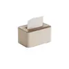 Caja de Pañuelos Multifuncional Nórdica Papel de Dibujo Sala de Estar Hogar Creativo Mesa de Café Tubo de Rollo de Servilletas Almacenamiento Simple para Control Remoto
