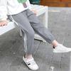 Calças Outwear de Outono para Crianças, Fleece Fino, Calças Casuais Soltas para Bebês e Crianças Pequenas, Calças Esportivas Versáteis para Meninos e Meninas