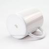 Suministro Transfronterizo de Vasos de Acero Inoxidable para Transferencia de Calor, Recubrimiento de Acero Inoxidable para Sublimación, Diseño Creativo Impreso en Blanco, Asa Blanca, 300ml