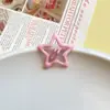 Nuevo Pasador de Estrella de Cinco Puntas de Dopamina con Gota de Aceite para Mujer, Pinza para Flequillo Lateral, Pasador para Cabello Suelto, Pinza BB, Pequeño Accesorio para el Cabello