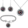 El Conjunto Más Popular de Amazon: Pulsera, Collar y Aretes del Equipo Cabra de Fútbol de la NFL