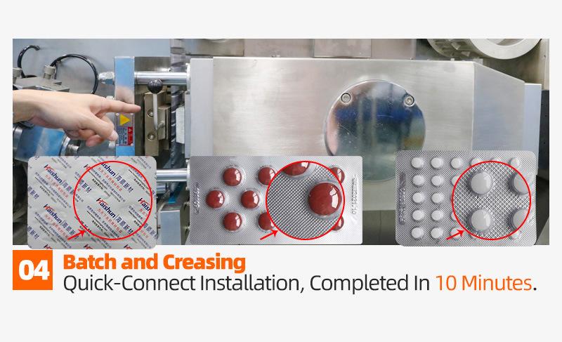 tabletting blister machine