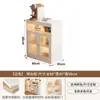 Mesa alta extensible, mesa de isla, aparador para uso doméstico, separador de sala de estar integrado, mueble lateral de sofá montado en la pared para balcón de apartamento pequeño