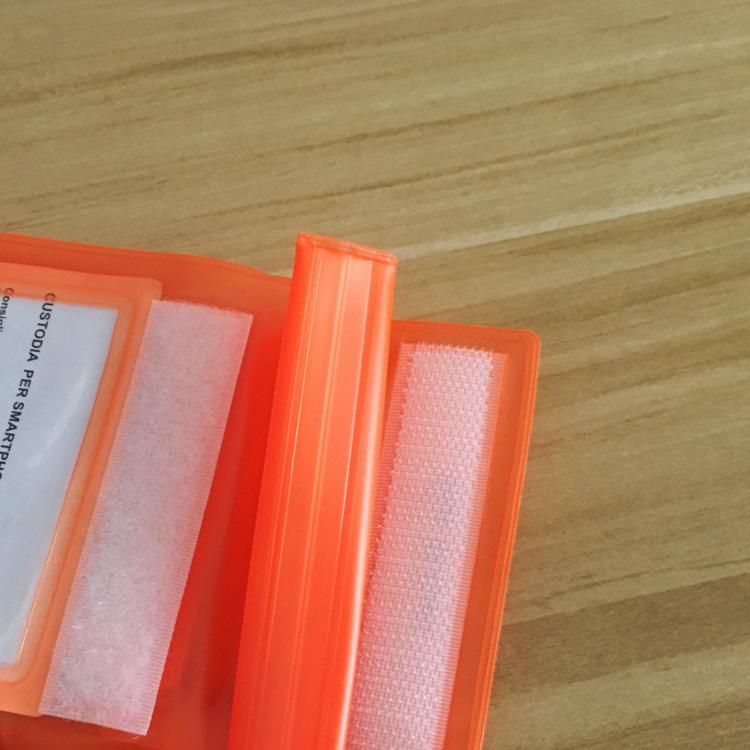魔术贴PVC手机防水袋 漂流防水手机游泳袋 手机防水套可印l