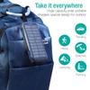 Banco de Energía Solar Impermeable para Exteriores Transfronterizo 16000Mah Gran Capacidad Carga Rápida Carga Inalámbrica Fuente de Alimentación Móvil Pse
