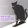 2025 Amazon Nuevo Halloween Gato Negro de Madera Calabaza de Terror Adornos de Escritorio Accesorios de Decoración de Atmósfera de Halloween