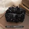Pinza para el pelo con forma de banana y lazo súper linda y dulce para mujer, añade un toque de encanto, adecuada para coletas verticales, pinza para el pelo dulce y versátil