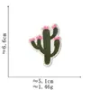 Parches de Tela Bordados de Cactus Parches de Planta Suculenta para Ropa Bolsas Decoración de Empaque Etiquetas de Tela Termoadhesivas Venta al por Mayor