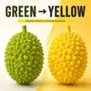 Blocos de construção de durian bola manual brinquedo de apertar fruta brinquedo descompressão Blocos de construção de durian bola manual simulação brinquedo de comida apertar