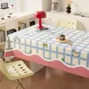 Mantel Minimalista para Comedor 2026 Nuevo Modelo Impermeable a Prueba de Aceite Lavable Mantel Cubierta de Mesa de Café de Lujo Ligero para el Hogar