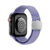 Adecuado para Apple Iwatchs10 Correa de Nylon Trenzado Elástico S11 Loop Hebilla Magnética 98Ultra2