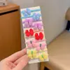 Goma para el Cabello de Dibujos Animados para Bebé con Alta Elasticidad, Banda para el Cabello del Tamaño de un Pulgar que No Daña el Cabello, Lindo Accesorio para el Cabello Infantil