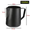 Taza Garland de Teflón Acero Inoxidable 304 Taza Garland color Taza Garland boca puntiaguda Taza Garland Café Leche Taza olla