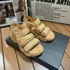 Sandálias de praia peeple de verão com velcro femininas antiderrapantes casuais de sola grossa sapatos muffin romanos europeus e americanos esportivos ao ar livre