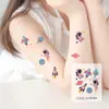 Lindas Pegatinas de Tatuaje de Brillo de Colores para Mujeres, Impermeables y de Larga Duración, Diseño de Astronauta, Nuevo Modelo 2025, Artículos Pequeños para Venta en Puesto, Adecuado para Estudiantes
